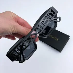 NEW Versace VE4432U 523287 Sunglasses Black Dark Grey Cat Eye Women Versace | Accessories | Newversace Ve4432u523287 Sunglasses  main image 3